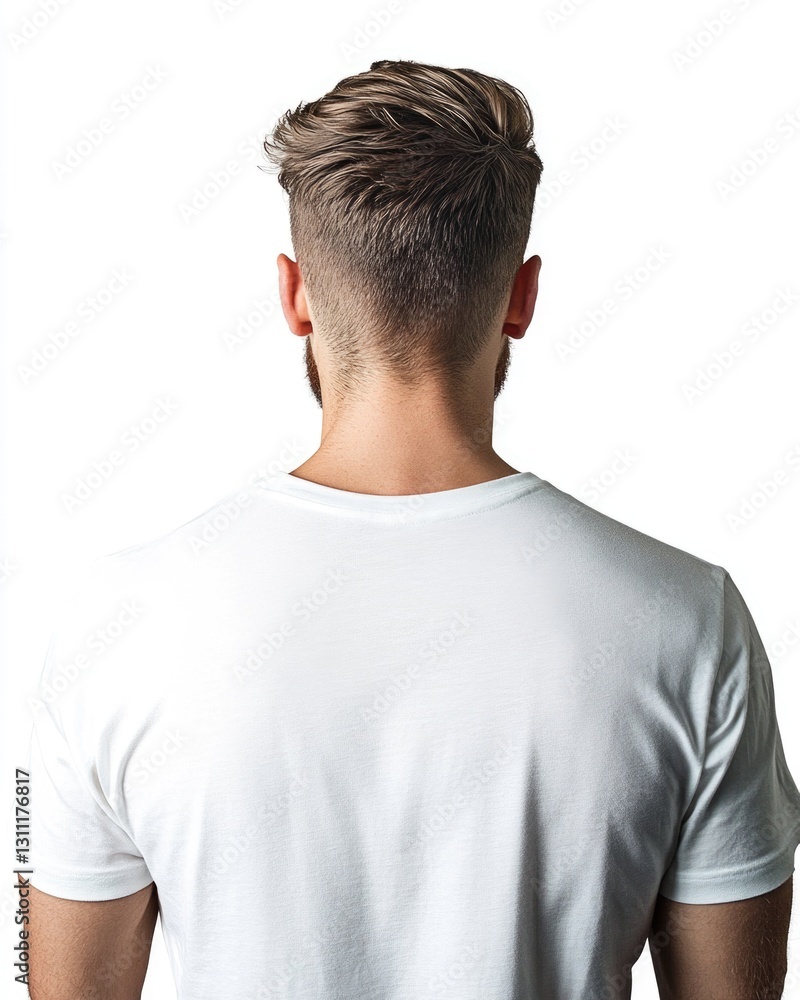 A person in a white shirt turns around, possibly checking something behind them A person in a white shirt turns around, possibly checking something behind them