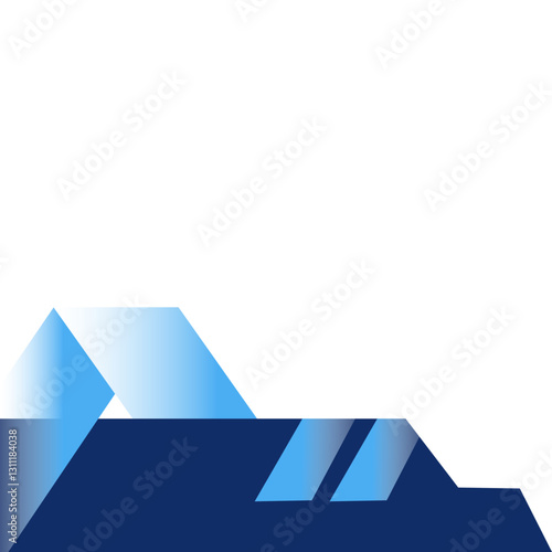 Gradient Geometric Business Corner