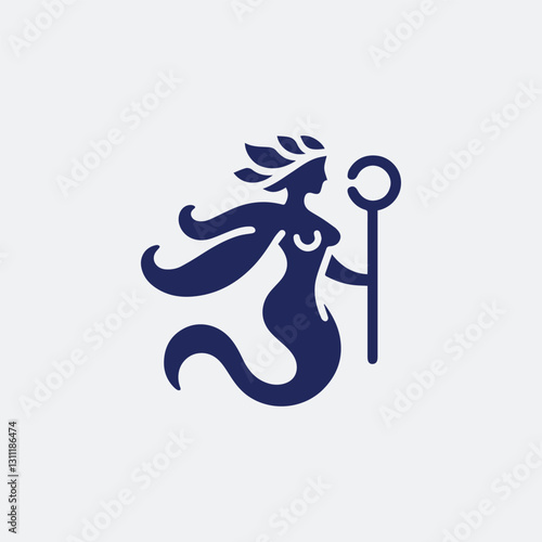 Fairy nymph logo