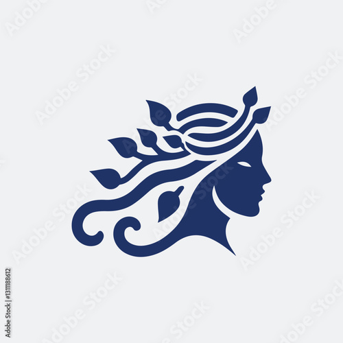 Fairy nymph logo