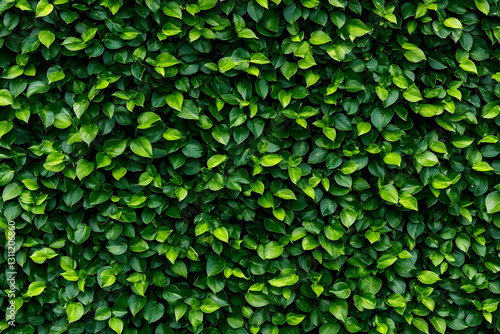 Wallpaper Mural Detailed Green Leaf Background Texture Torontodigital.ca