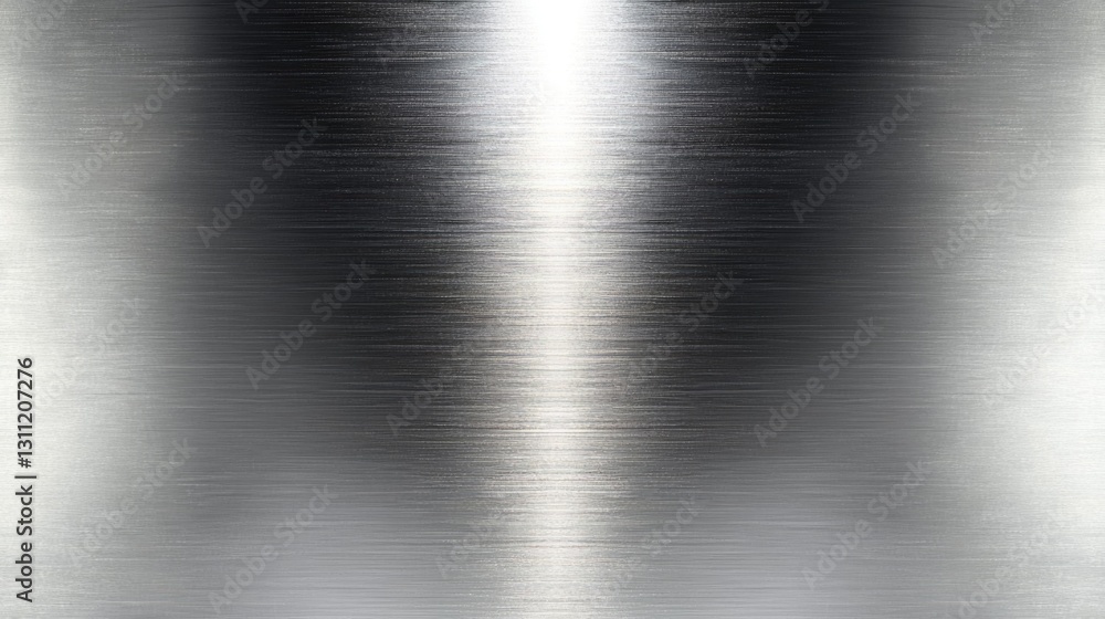 A smooth metallic surface with light reflection and horizontal lines A smooth metallic surface with light reflection and horizontal lines