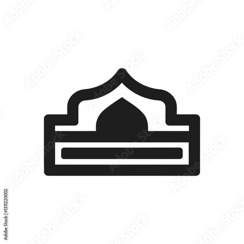 Horizontal Mosque Icon