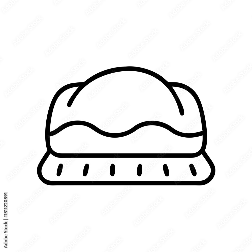 Hat Vector Icon pictogram Hat Vector Icon pictogram