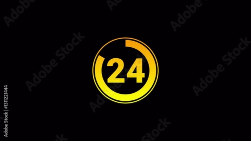 30-Second Countdown Timer with Transparent Background | Free & HD Timer from 30 to 0 Sec