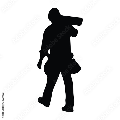 icon of person with building work tools