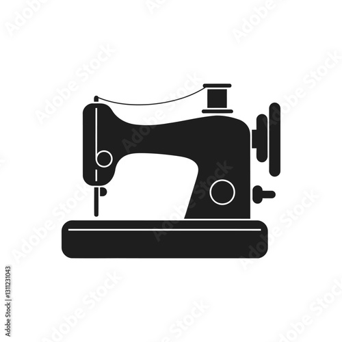 Tailoring Machine Design Icon