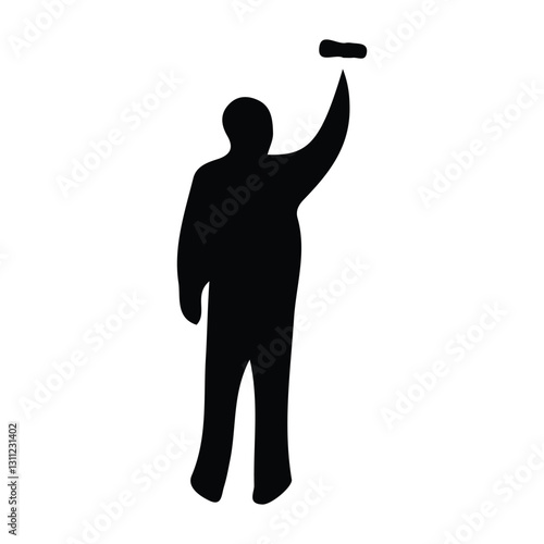 icon of person with building work tools