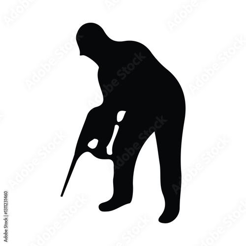 icon of person with building work tools