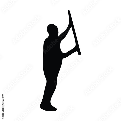 icon of person with building work tools