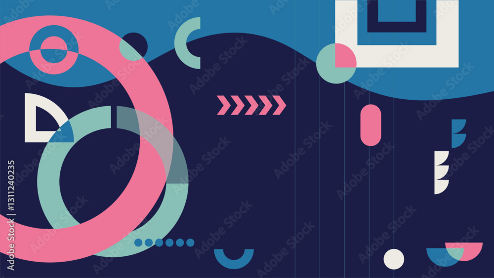 Fototapeta premium vector illustration of an abstract background