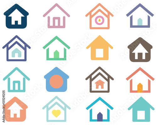 Best Of A Complete Collection of Minimalistic Home Icons for Modern UI Designs and Web Interfaces Vector, Icon  