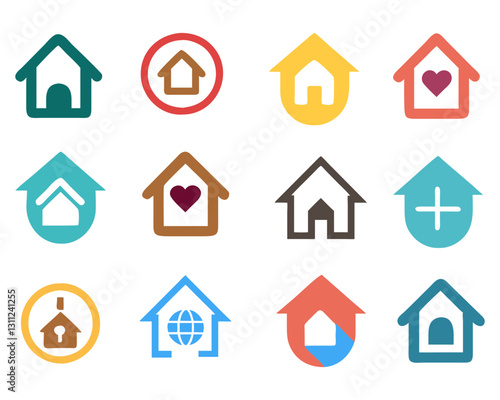Best Of A Complete Collection of Minimalistic Home Icons for Modern UI Designs and Web Interfaces Vector, Icon  