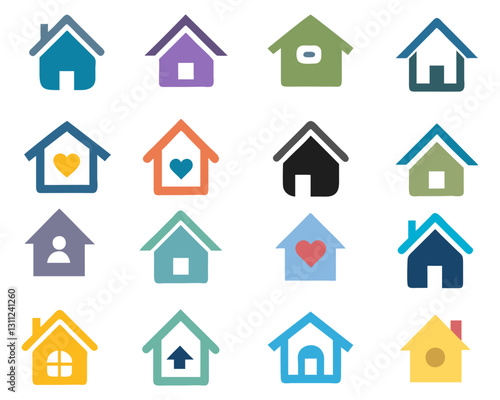 Best Of A Complete Collection of Minimalistic Home Icons for Modern UI Designs and Web Interfaces Vector, Icon  