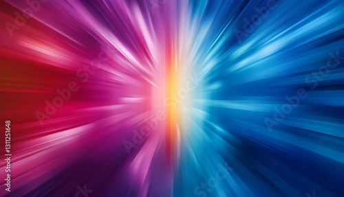 A vibrant burst of colors radiating from the center, showcasing a stunning blend of pink and blue hues for creative projects.