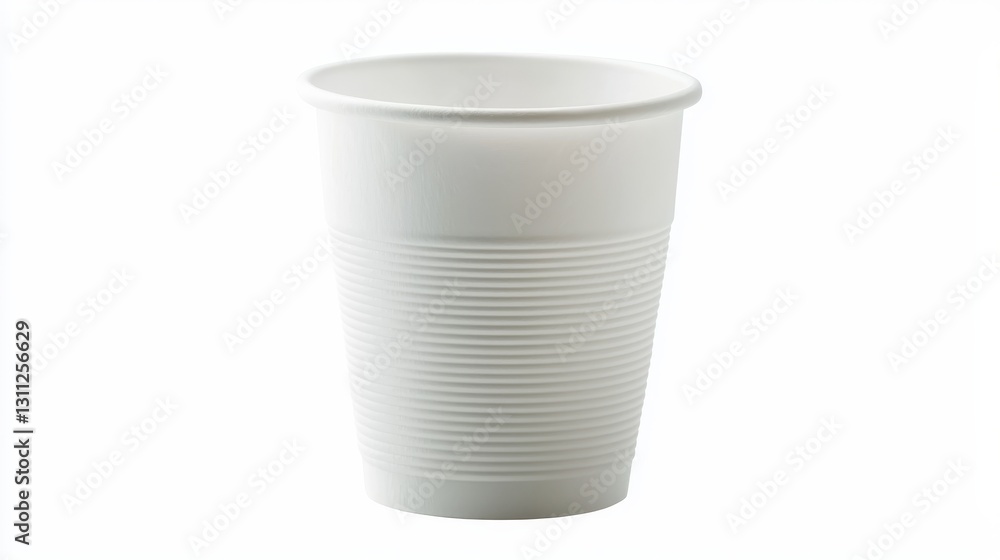White Disposable Coffee Cup Minimalist White Disposable Coffee Cup Minimalist
