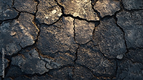 Cracked Earth Texture - Dry Soil Background