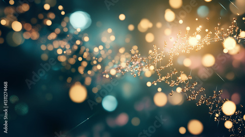 Luminous Helix of Life: Abstract Cellular Matrix in Soft-Focus Medical Research Setting with Groundbreaking Anti-Aging Discovery Theme