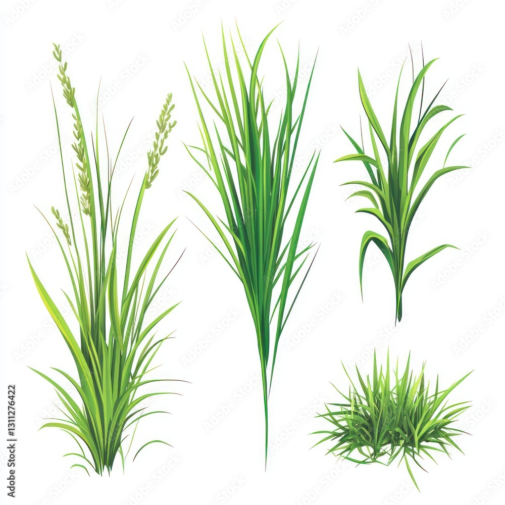Obraz premium Green Grass Collection
