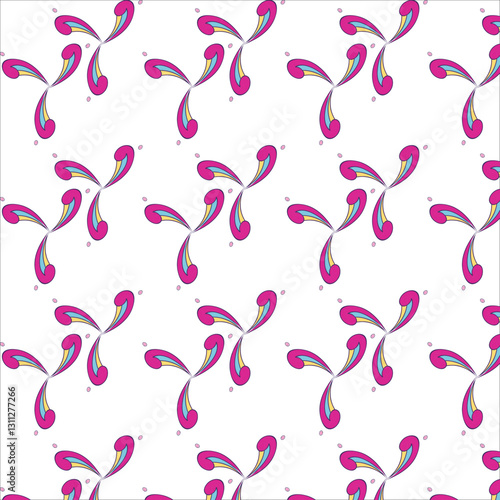 seamless pattern with hearts