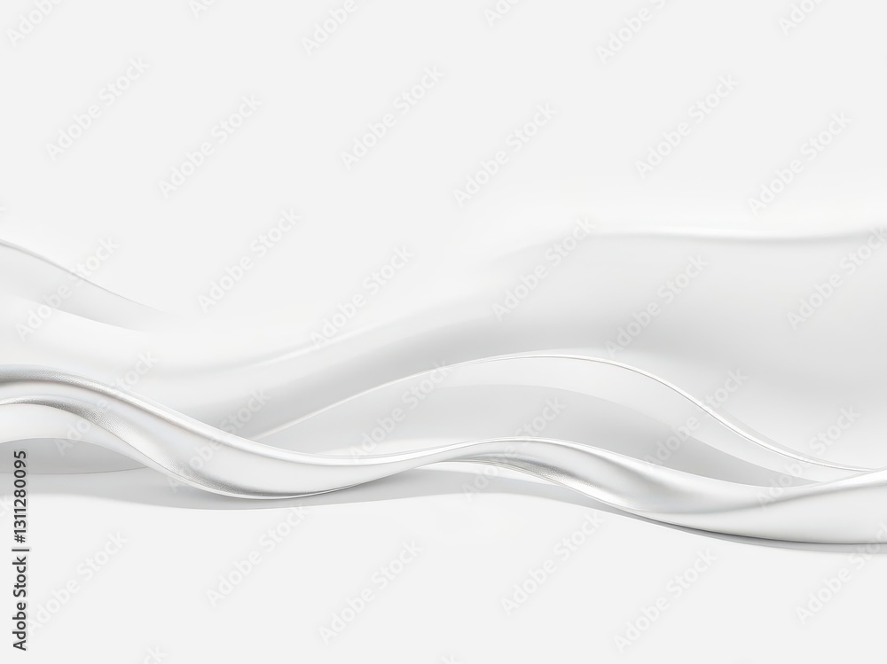 Abstract White Wave Background Abstract White Wave Background