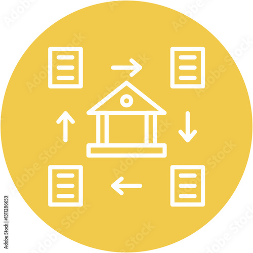 Distributed Ledger Icon