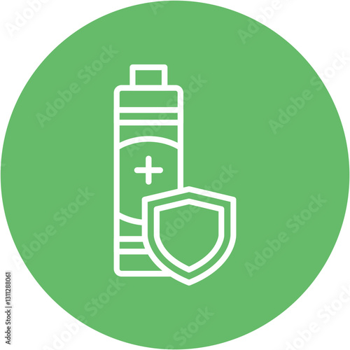 Vape Battery Safety Icon