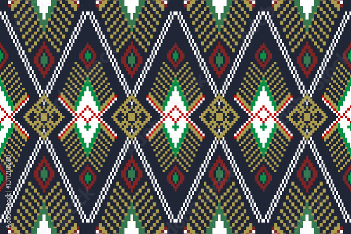 Geometric ethnic pattern seamless design for background ,Tribal geometric seamless patterns, ethnic design, hipster backdrop, wallpaper Background, Design curtain, carpet ,fabric ,textile
