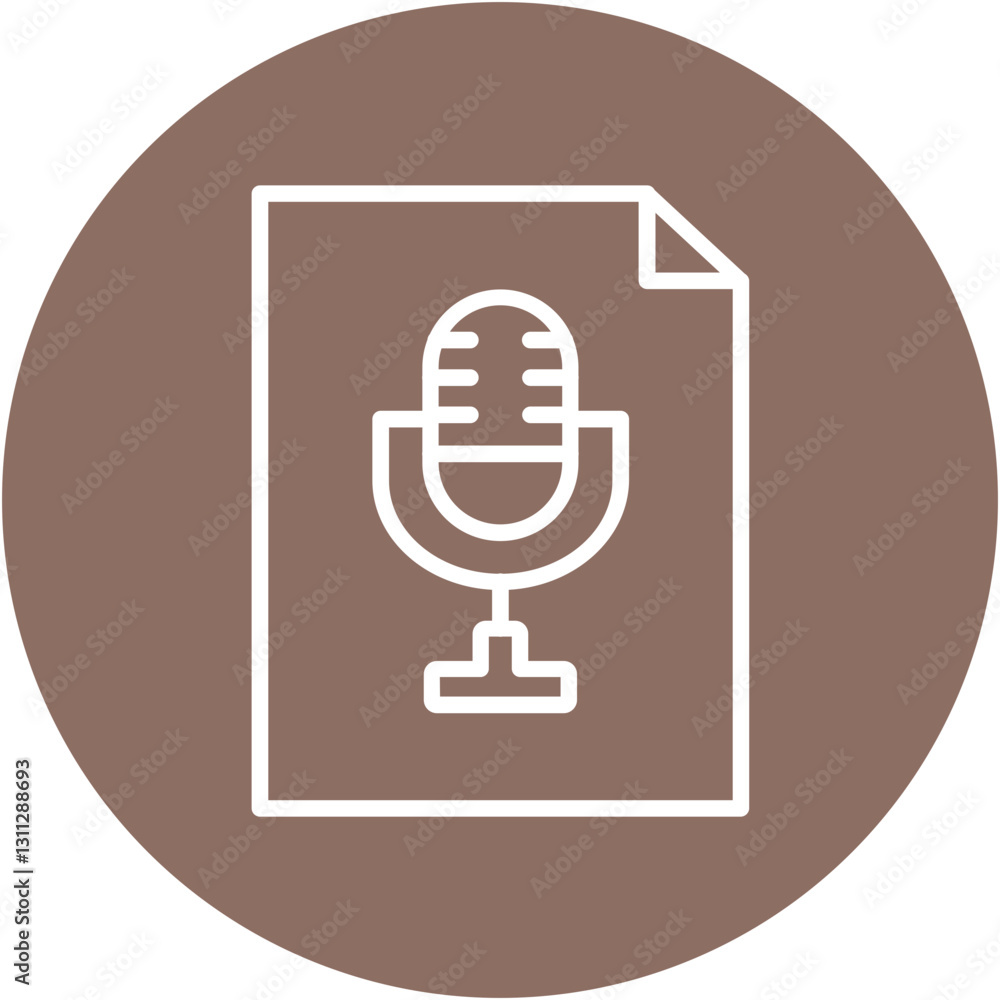 Audio File Icon Audio File Icon