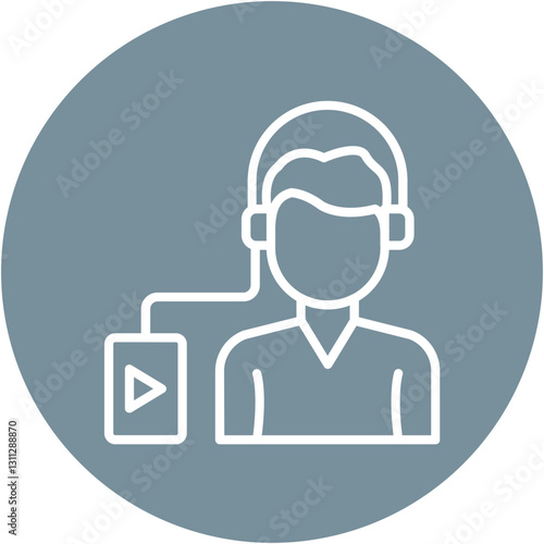 Podcast Listener Icon