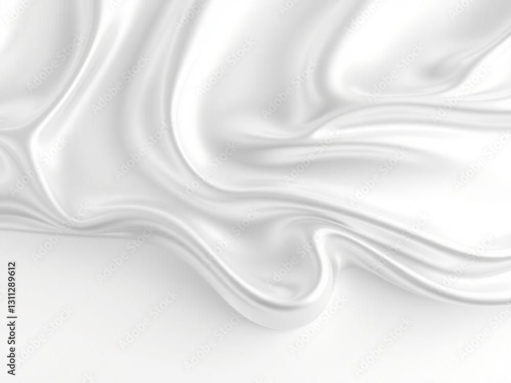 Fototapeta premium White Silk Drape