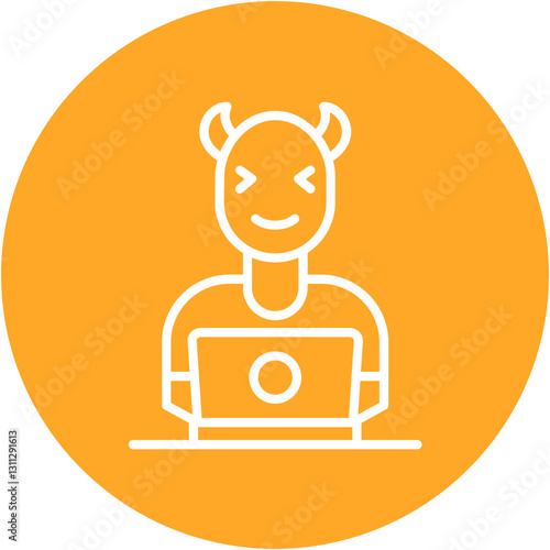 Internet Troll Icon