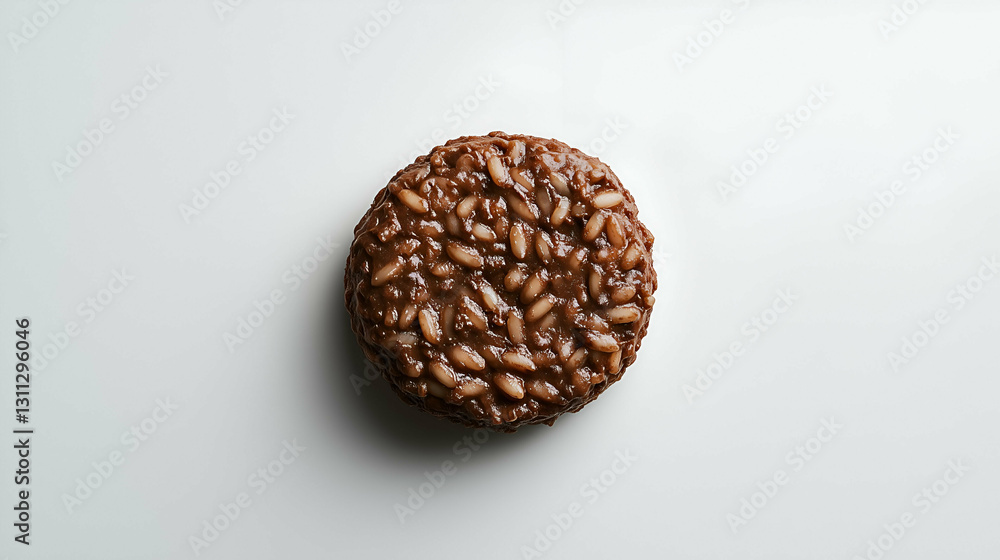 Chocolate rice dessert