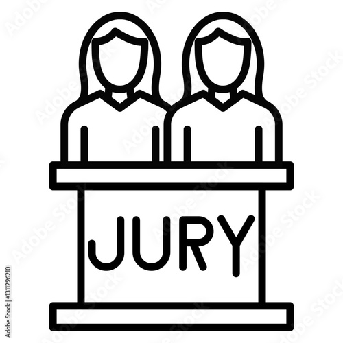 Juror Female Icon