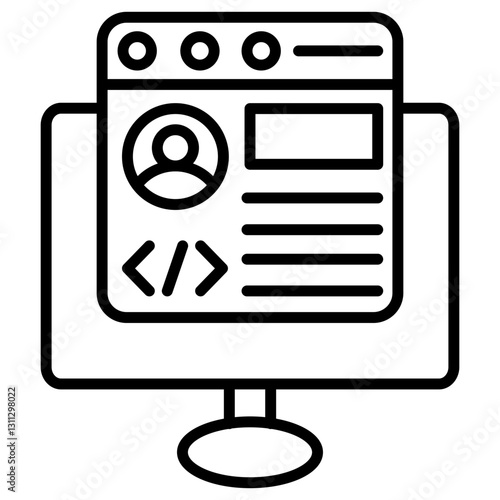 Front End Development Icon