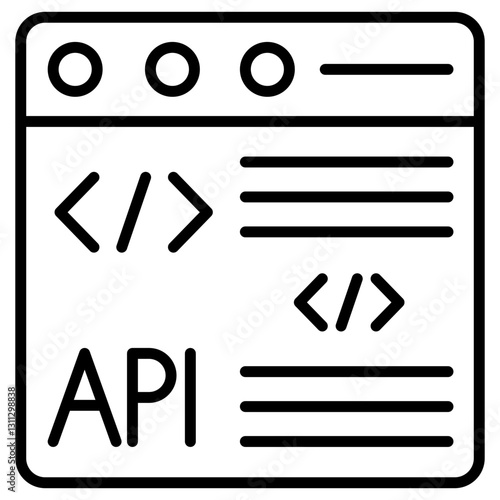 Application Programming Interface Icon