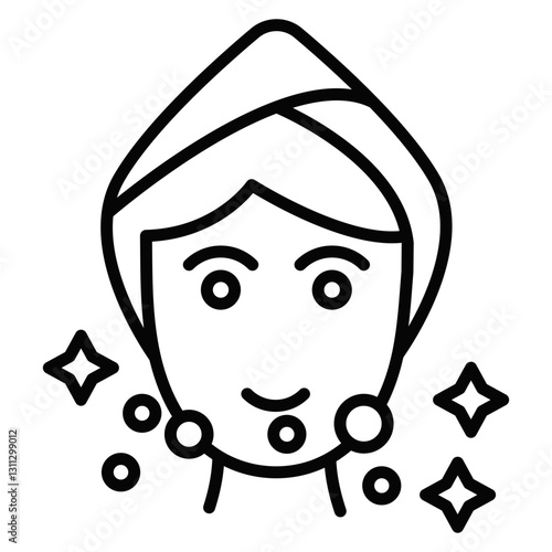 Clean Face Icon