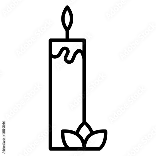 Scented Candle Icon