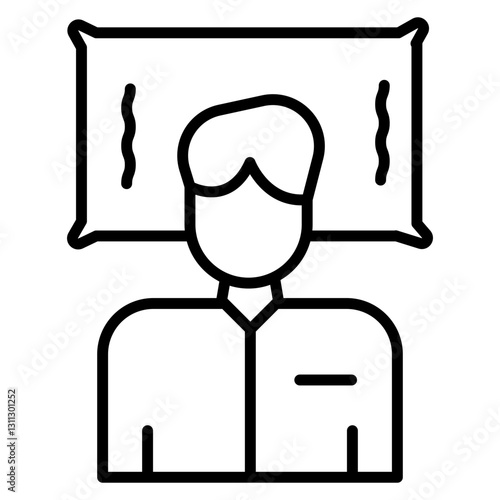 Lying Down Icon