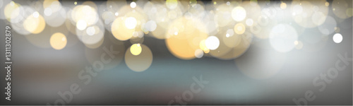 Bokeh background with soft golden light orbs on a transparent grid, ideal for overlays and graphic design projects.	
