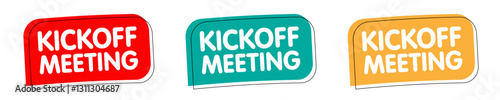 Kickoff meeting