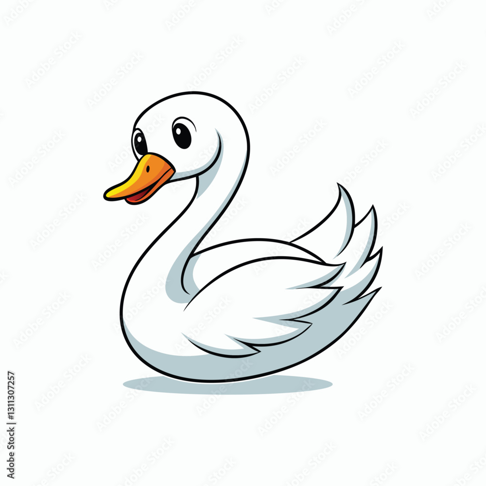 Charming Swan Character Charming Swan Character