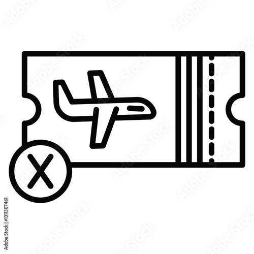 Ticket Refund Icon