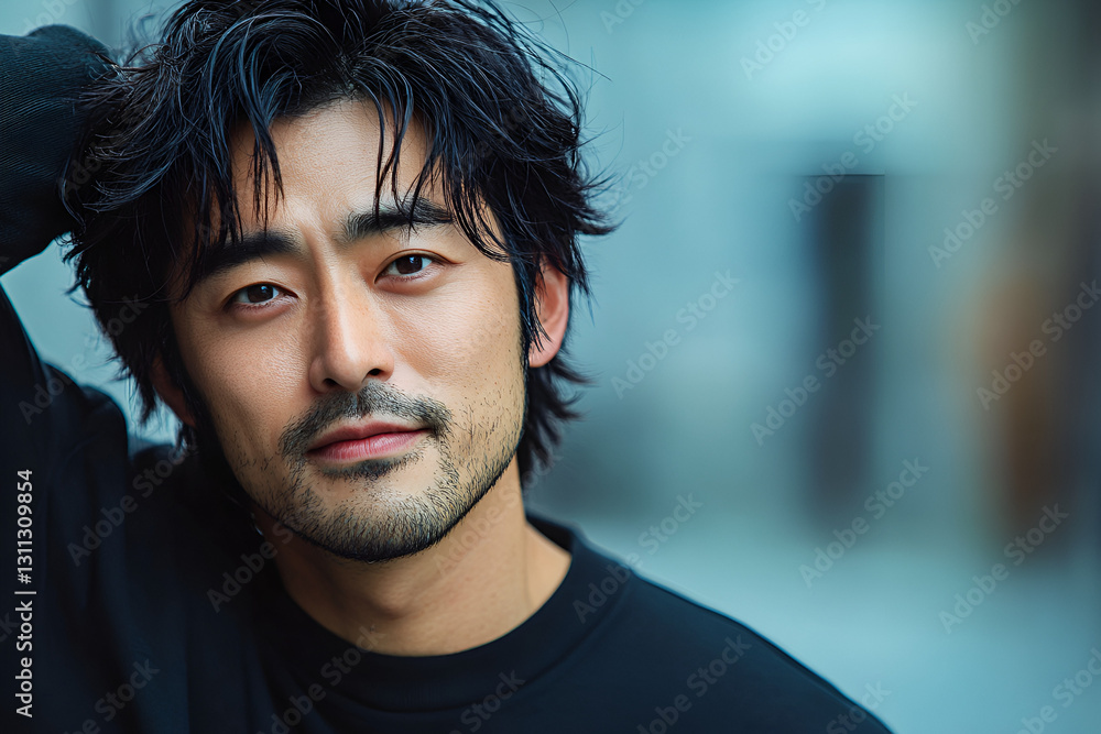 male model portrait male model portrait