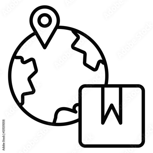 Global Shipping Icon