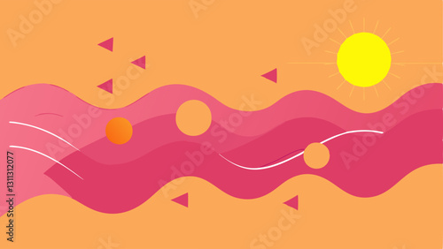 Wave of Change Illustrate a wave of energy washing over a skin surface transforming dull skin into bright vibrant skin as it moves along.