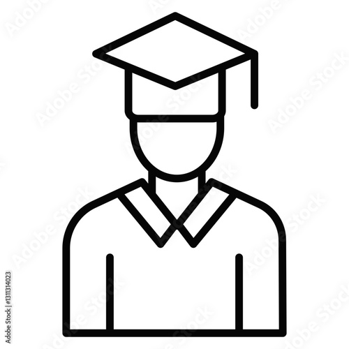 Student Male Icon