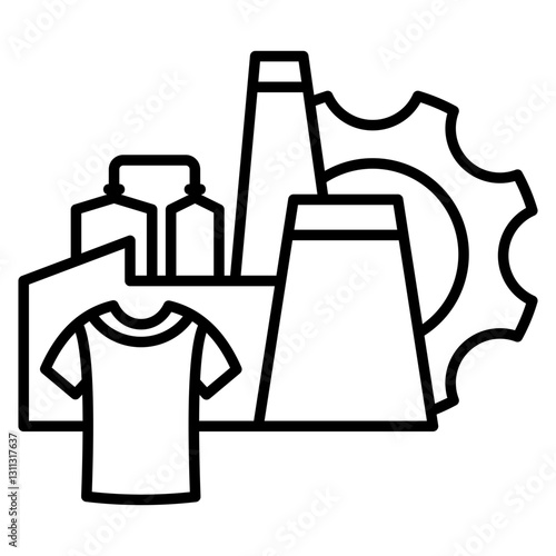 Textile Outline Icon