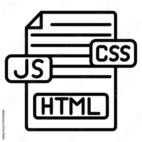 Html Js Css Icon