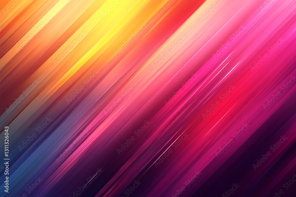 Abstract Diagonal Lines Background Vibrant Pink, Purple, Orange & Yellow Stripes Abstract Diagonal Lines Background Vibrant Pink, Purple, Orange & Yellow Stripes